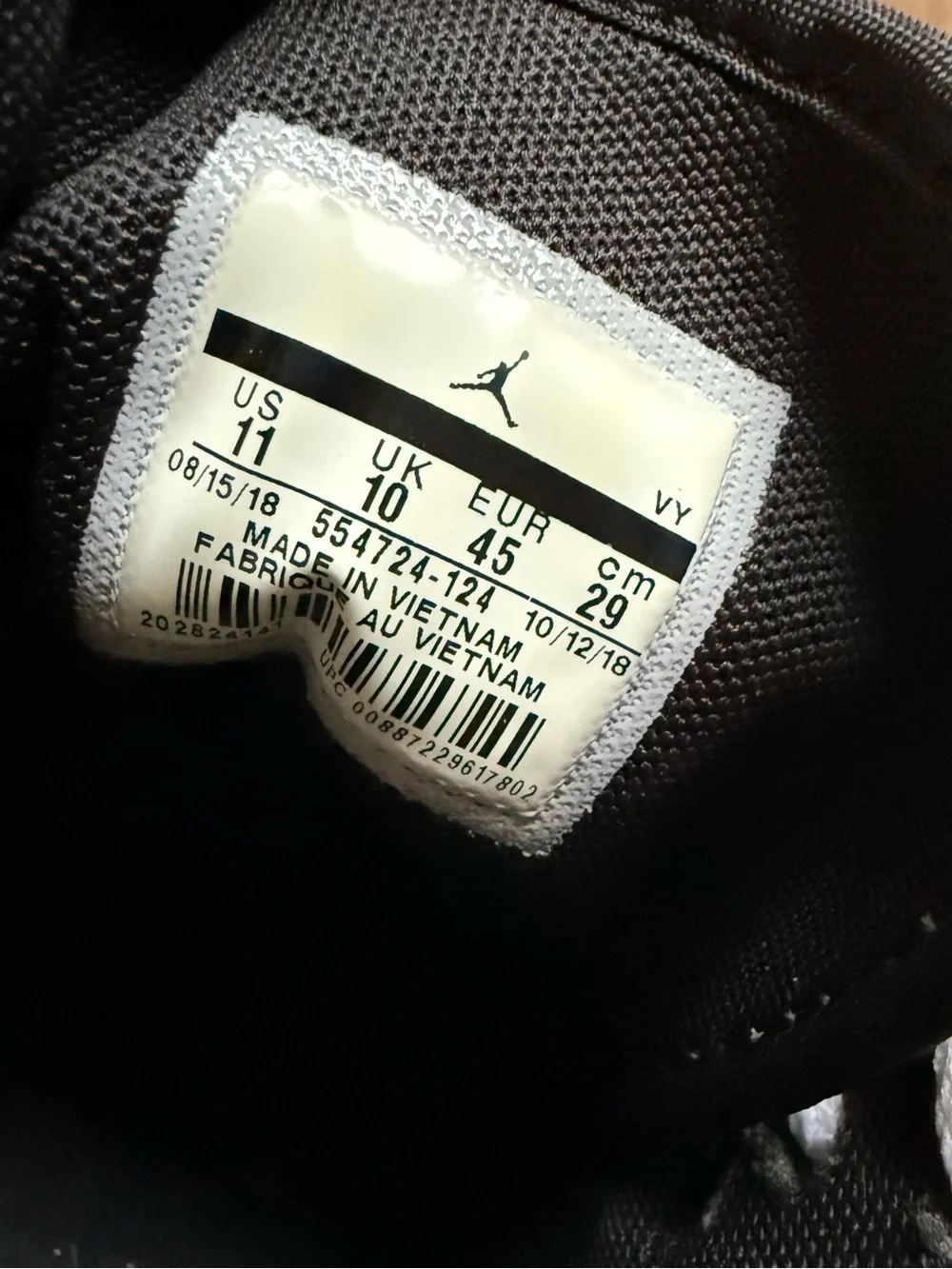 Jordan -Nike High-Top Sneakers in Red, Blue, Black & White